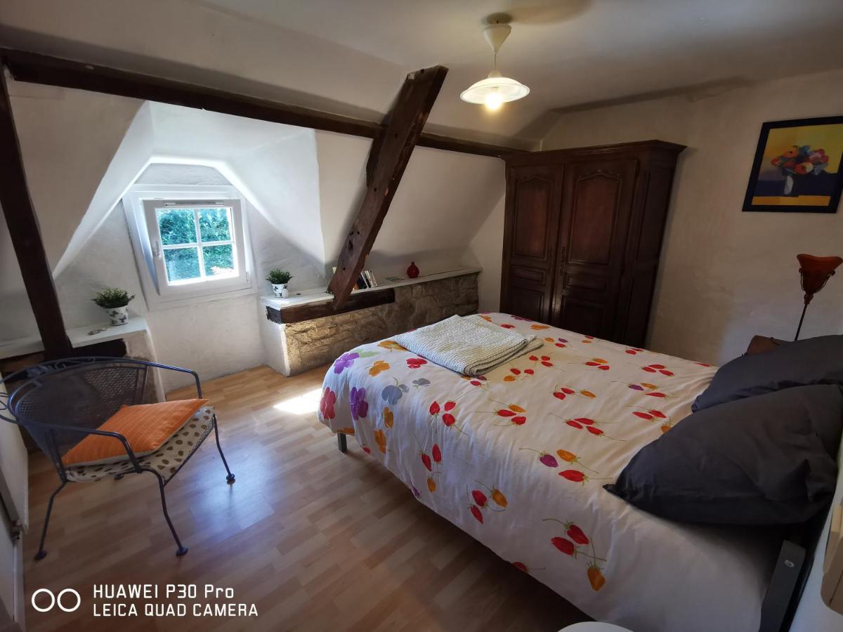 Jolie Longere Dans Un Hameau De Bubry Villa Luaran gambar